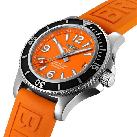 orange breitling superocean|breitling superocean women's.